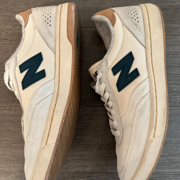 New Balance NB Numeric 440, Sea Salt with Teal / M6.5, W8 - Picture 4 of 6